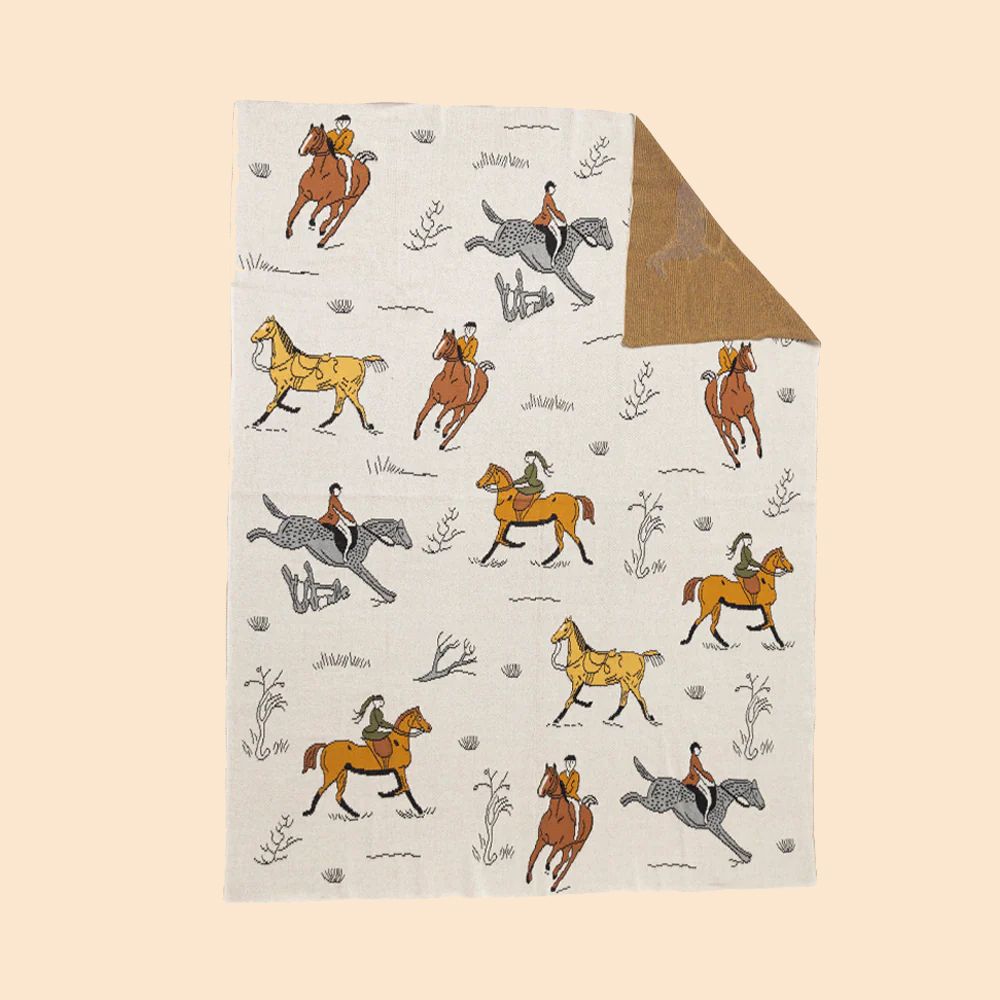 Myra Bag Prairie Riders Throw