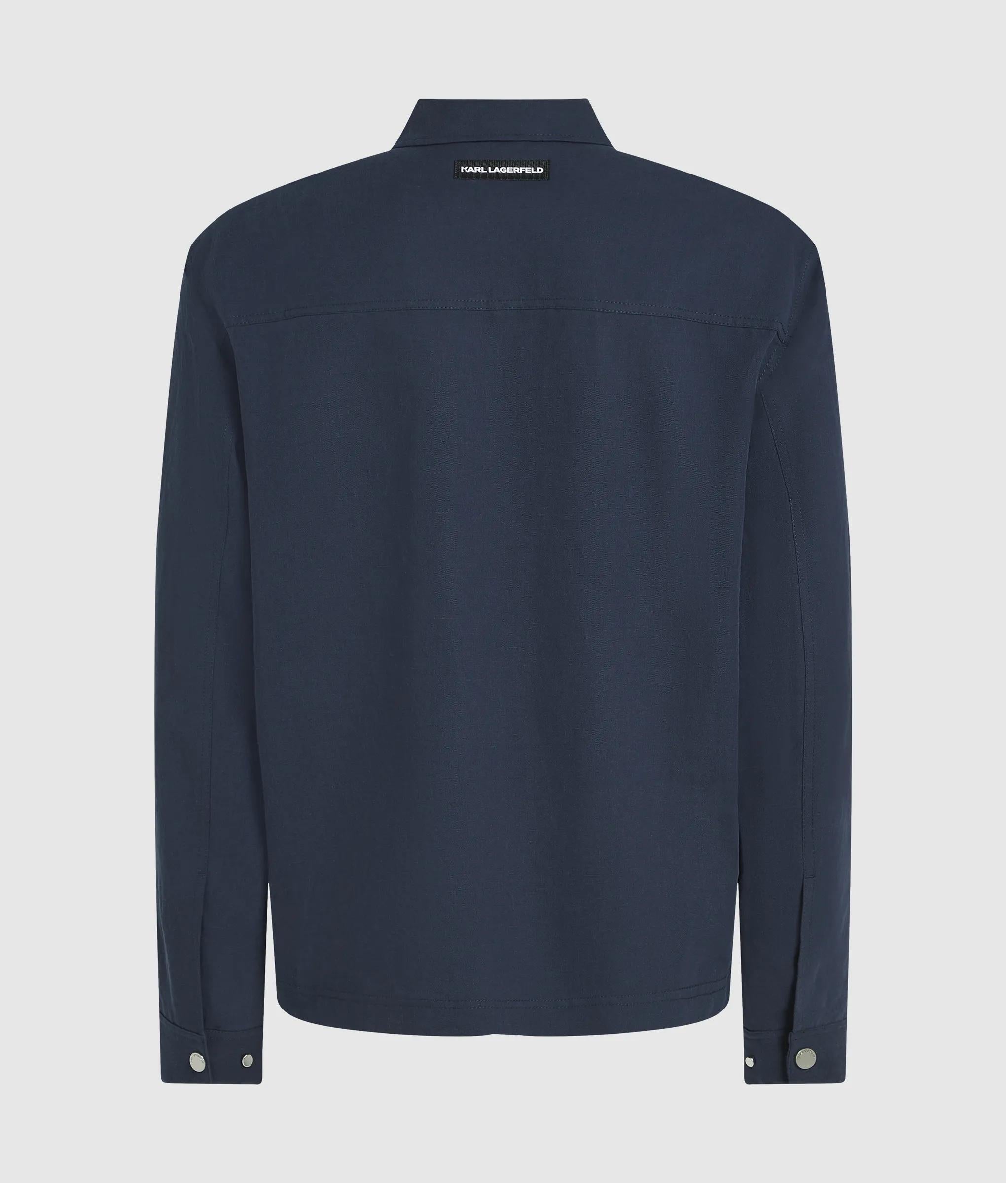 Linnen jacket met rits