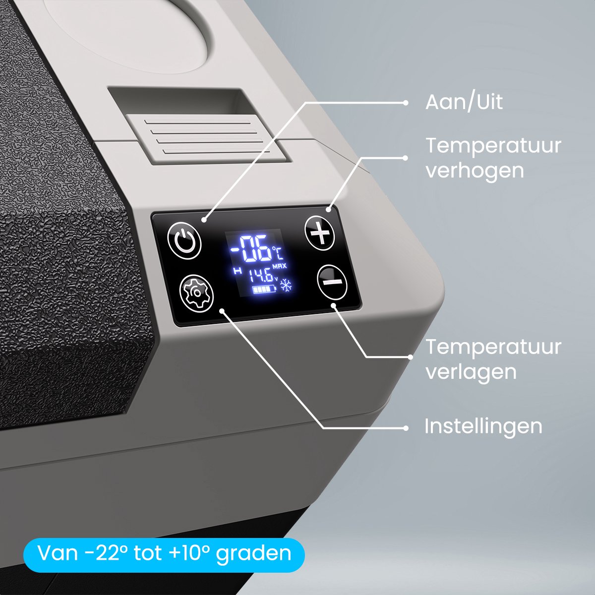 Auronic 30 liter compressor koelbox