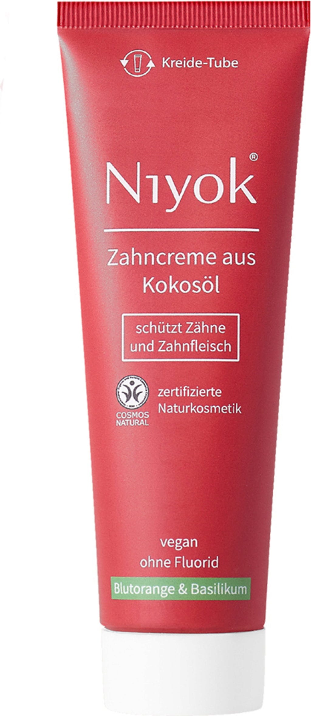 Niyok  Zahncreme Blutorange Basilikum, 75 ml