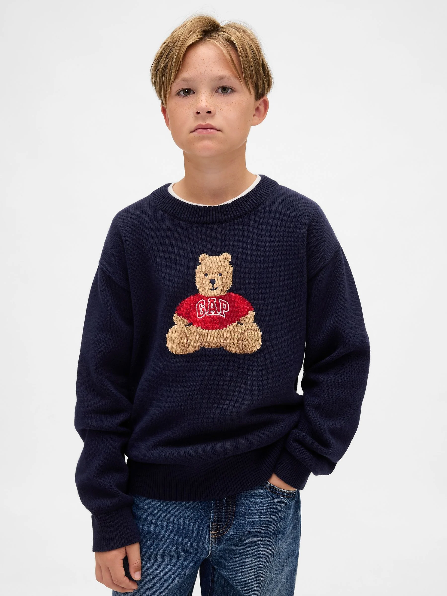 Gap Brannan Bear Relaxed Trui (4-13jr) (4-13jr)