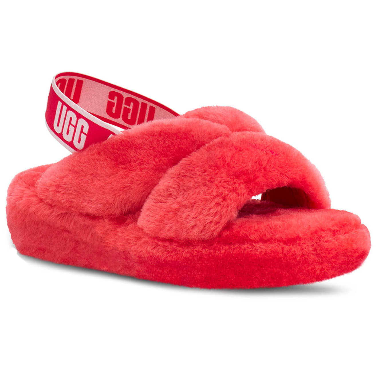 Ugg Sandales chaussons en Peau de mouton Fab Yeah roses