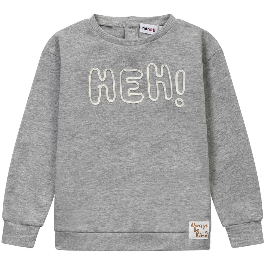 Minoti Set Pullover + Sweathose grau