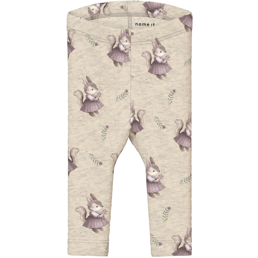 Køb Name It Peyote Melange Nbfshelly Leggings