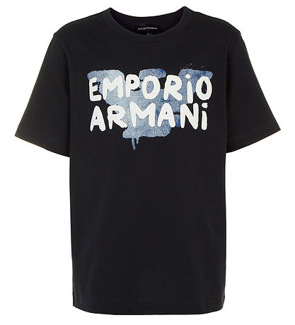 Emporio Armani T-shirts - 3er-Pack - Blau/Weiß/Navy m. Print