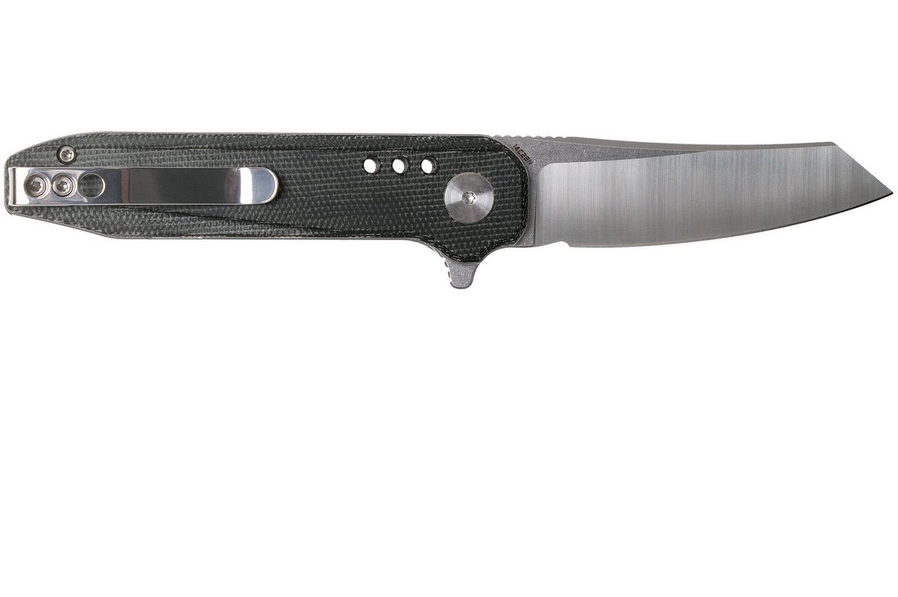 Bestech Syntax BG40D Black Micarta, Two Tone Satin zakmes, Todd Knife & Tool design