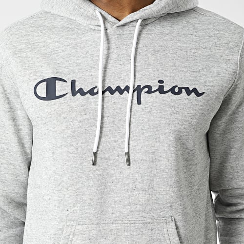 Sweat Capuche 218282 Gris Chiné