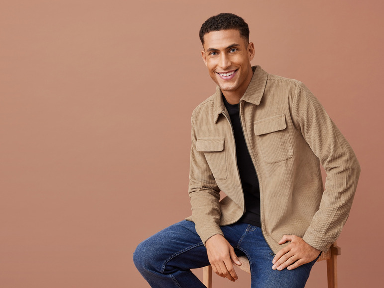 Corduroy heren jas