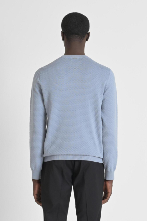 Antony Morato blauwe heren trui