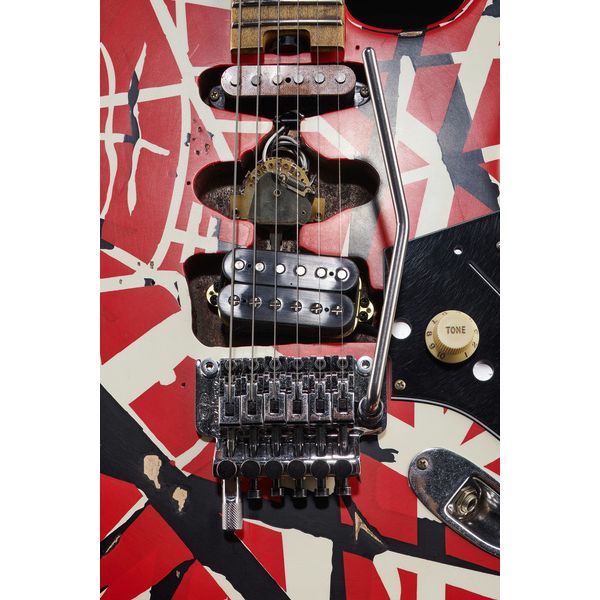 EVH Frankie Striped MN Relic