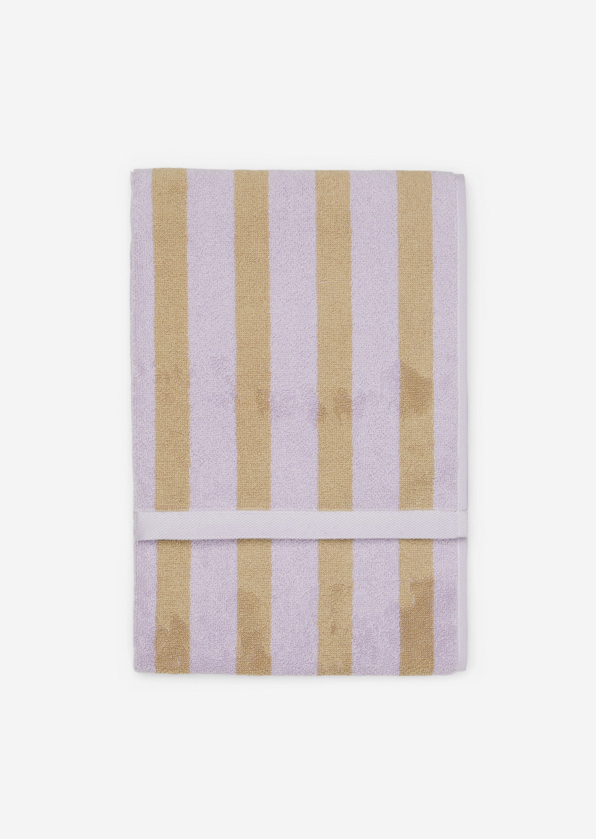 Gästehandtuch Modell HERITAGE mit Jacquard-Streifenmuster