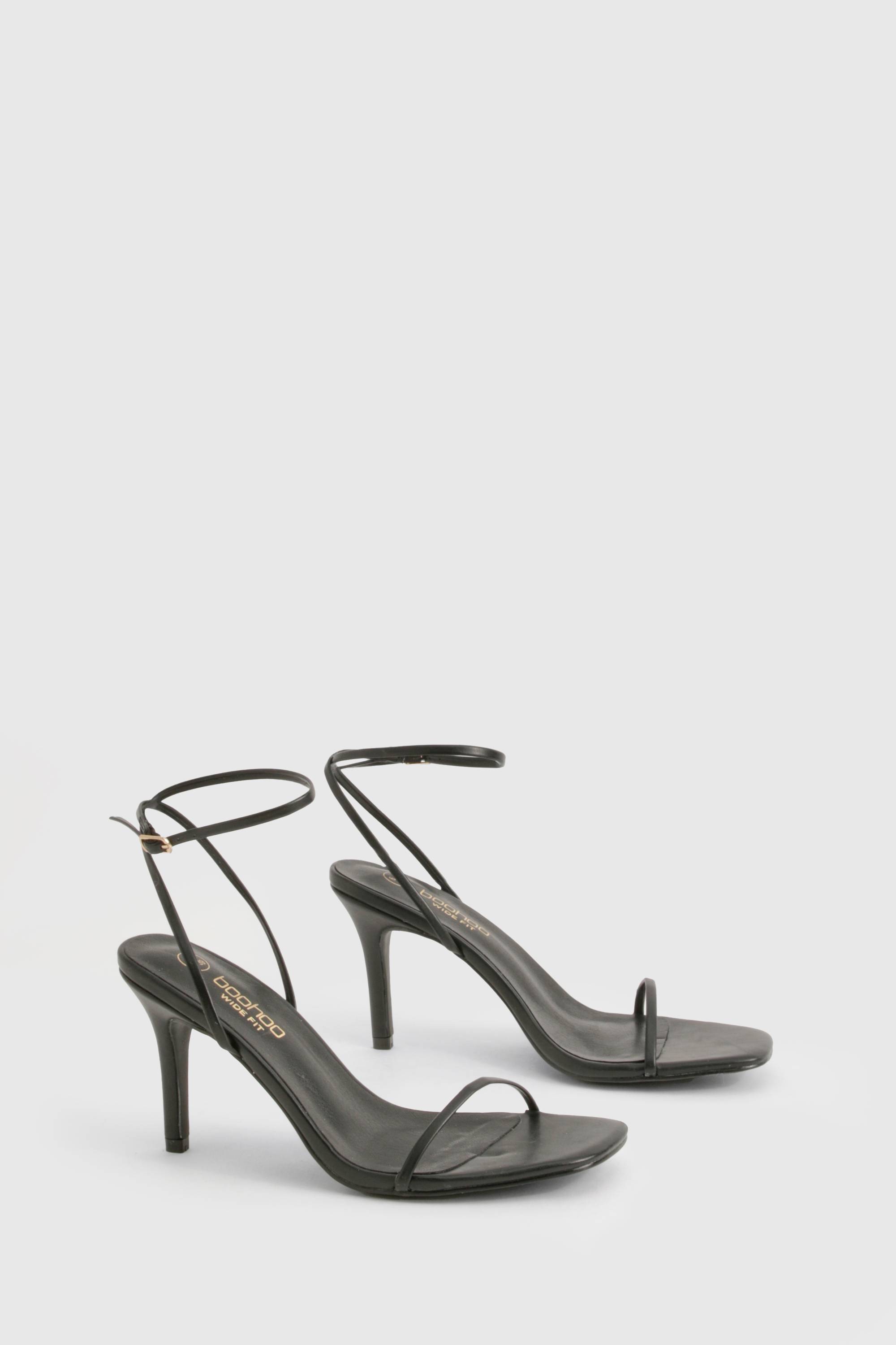 boohoo Escarpins stiletto à maintien large et design discret à talon bas