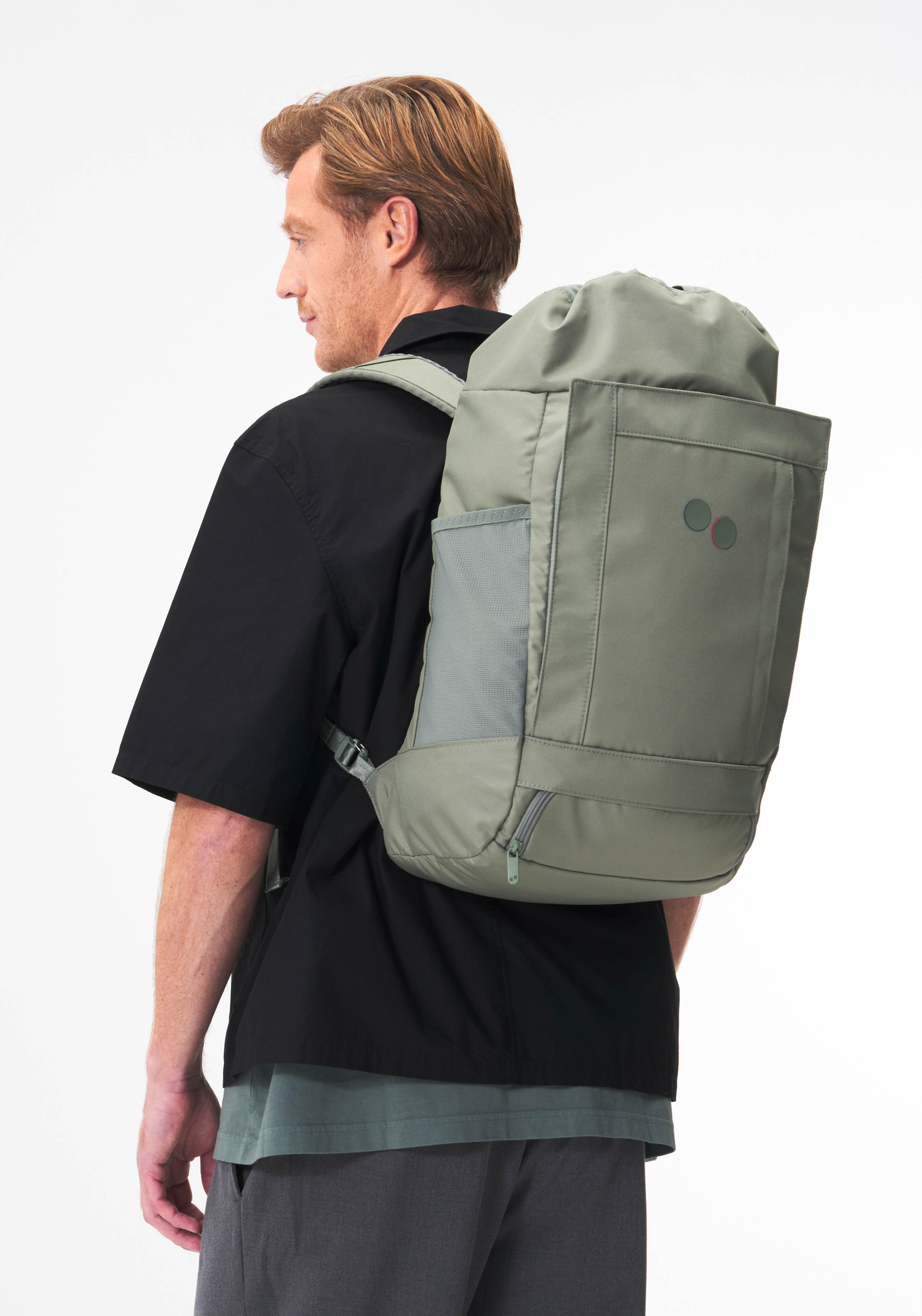 Pinqponq Rucksack Blok Medium Backpack Desert Sage