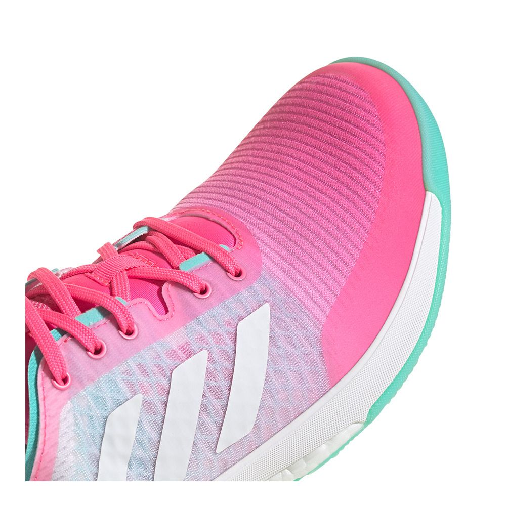 Adidas Performance CRAZYFLIGHT - Chaussures volleyball Femme lucpnk/ftwwht/flaaqu