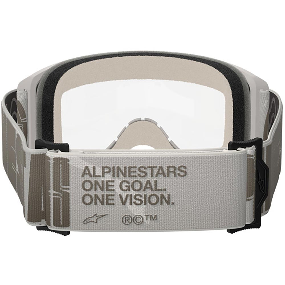 Alpinestars - Masque Vision 5 Hollow Gris / Sable / Transparent
