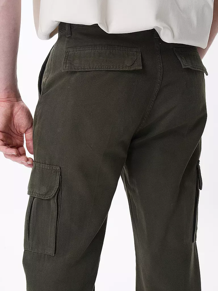 PEGADOR Cargohose NEIVA Straight Fit olive