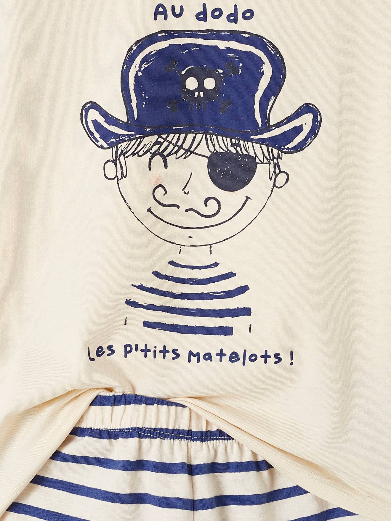 Pijama com shorts para meninos