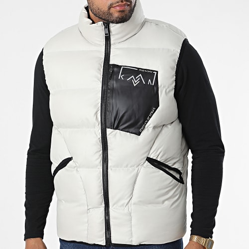 Doudoune Sans Manches 209 Beige