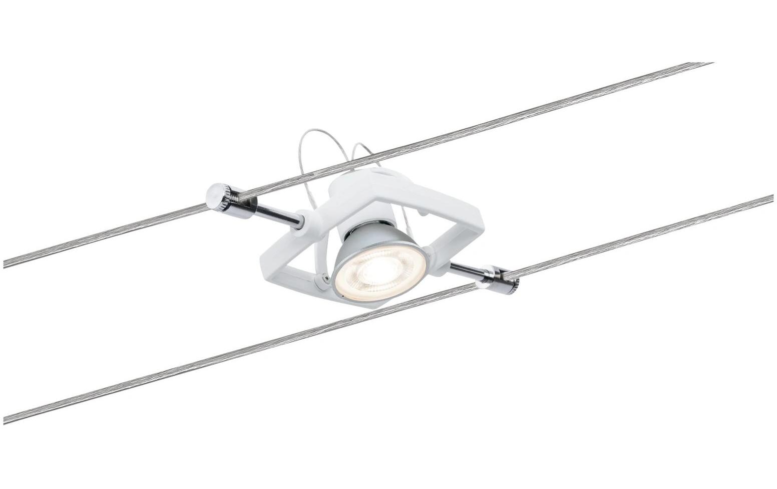 Seilsystem Mac II Basisset GU5.3 max. 5 x 10 WSchienenleuchten