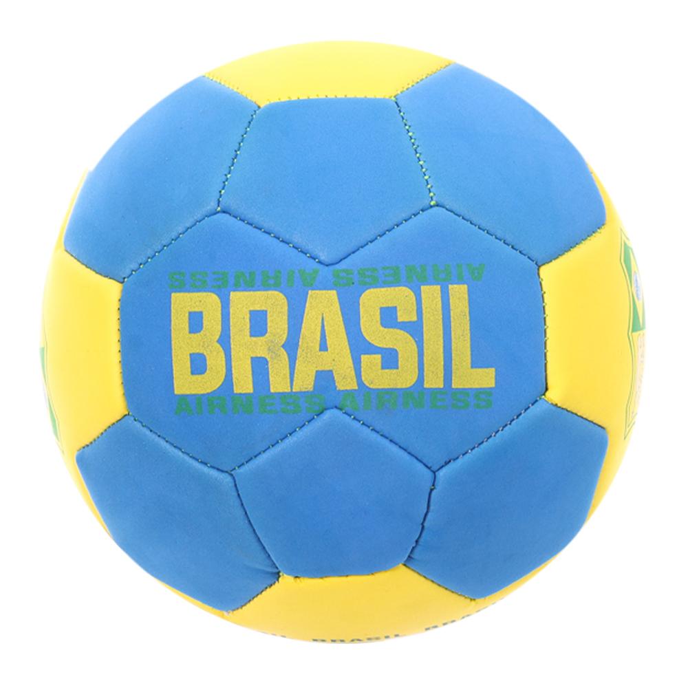 Airness Brasil Ballon de foot Jaune/Bleu Airness Minisoft