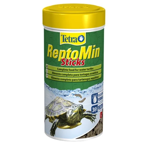Alimento Tetra ReptoMin para tartarugas aquáticas