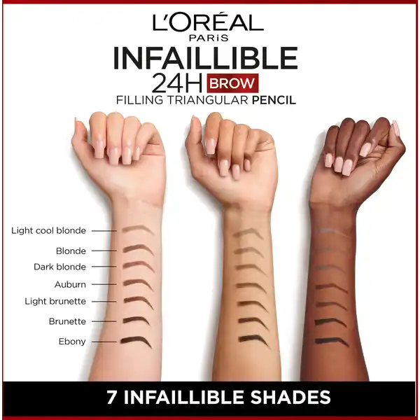 Infaillible 24H Brow Filling Triangular Pencil 5.23 Auburn