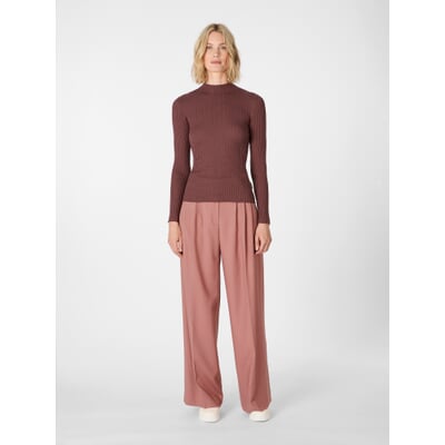 Damen-Strickpulli, Mauve