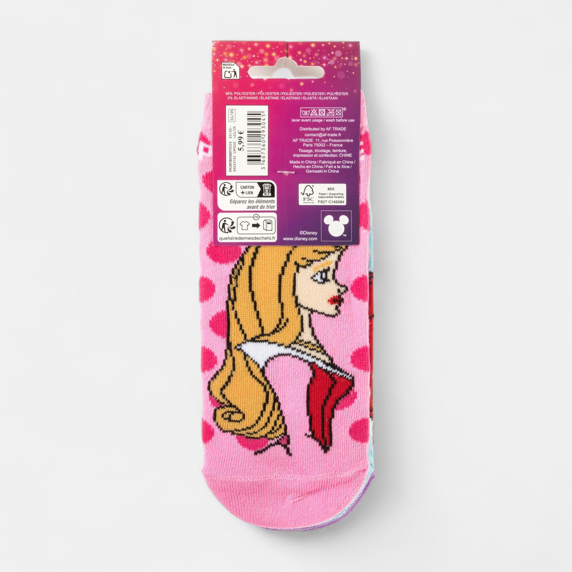 Chaussettes Enfant violet
