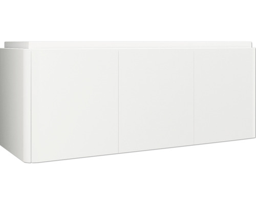 Badkamermeubel van Haus Icona, frontkleur wit mat, BxHxD 140 x 55 x 48 cm