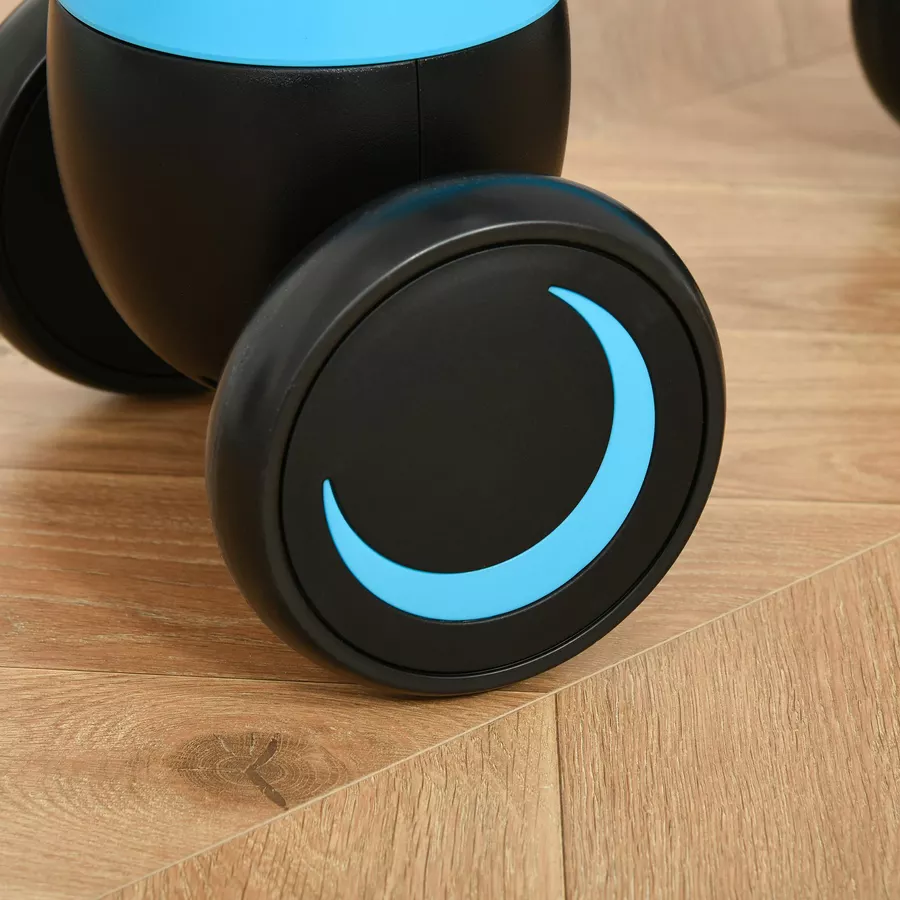 HOMCOM Rutschauto blau und schwarz