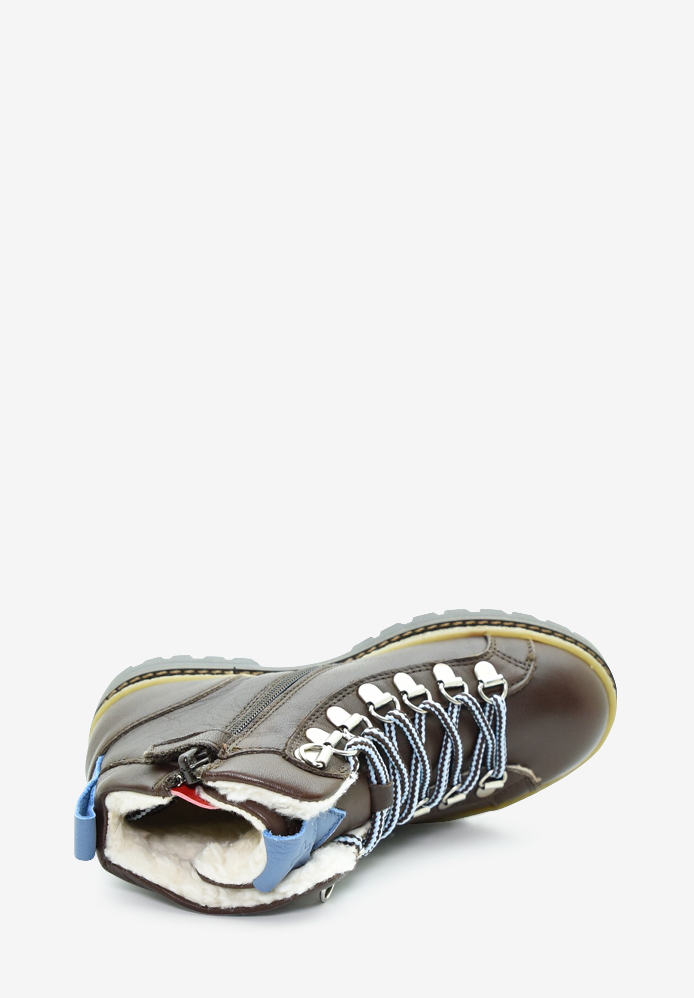 Alps sport TEX Wollfutter Kinder Braun