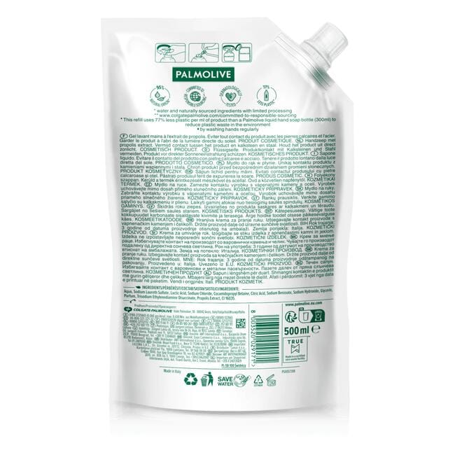 Palmolive Hygiene Plus Handzeep Family Navul 500ml