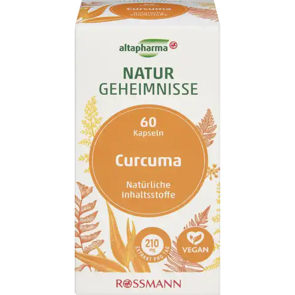 Naturgeheimnisse Curcuma Kapseln