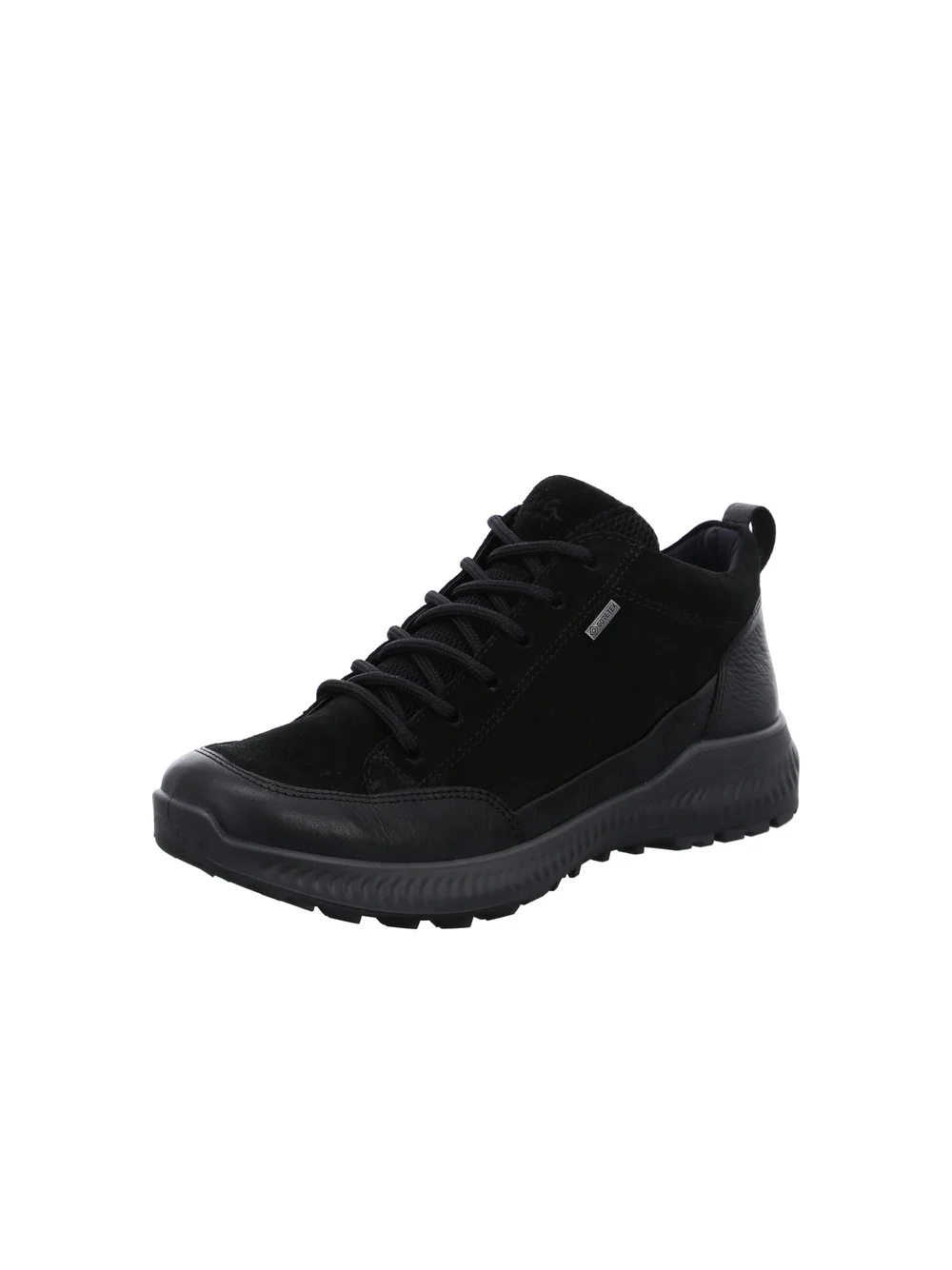 Schnürstiefelette Hiker schwarz