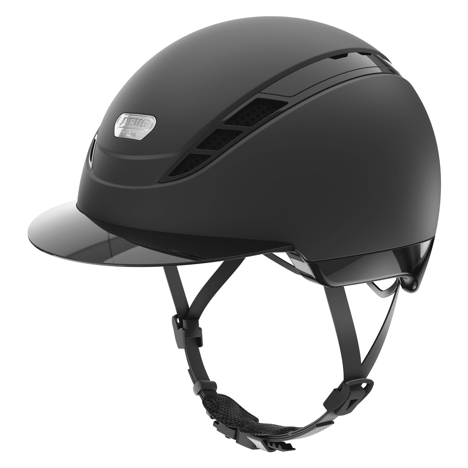 ABUS PIKEUR Reithelm AirDuo  - black