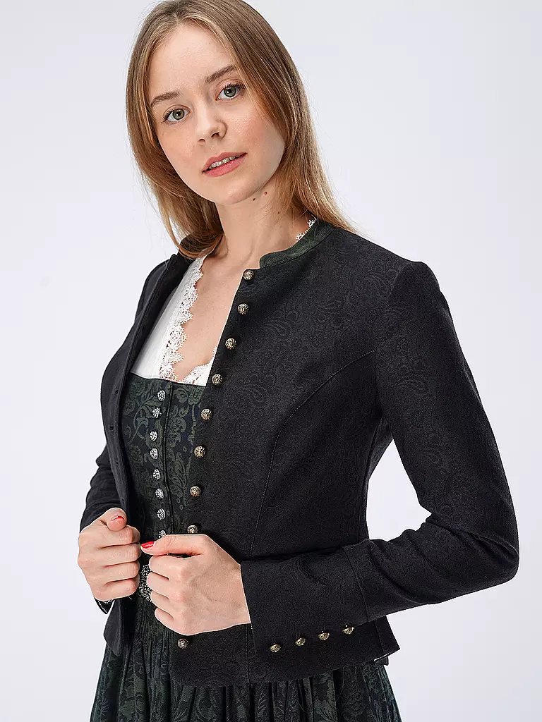 GOTTSEIDANK Trachtenblazer BARBARA schwarz