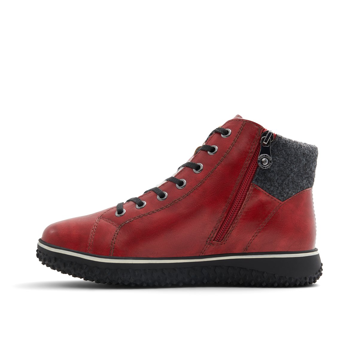 BANFF TRAIL-Frorennaa-Bottillon d'hiver - Talon plat - Rouge