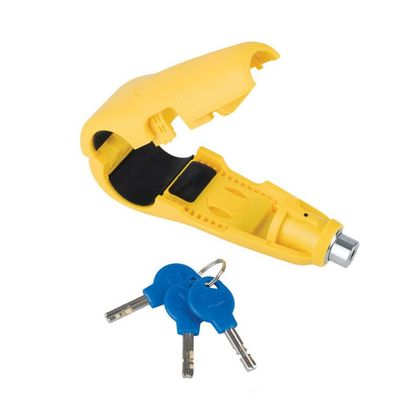 Antivol Oxford Bloque levier de frein LK300 LeverLock Universel - Jaune