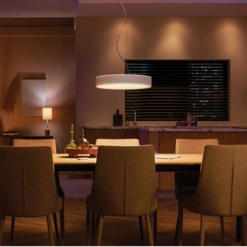 Philips Hue Enrave hanglamp, zwart 47cm