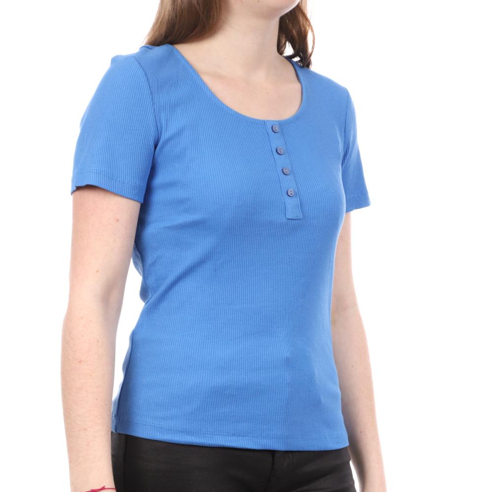 Only T-shirt Bleu Only Simple