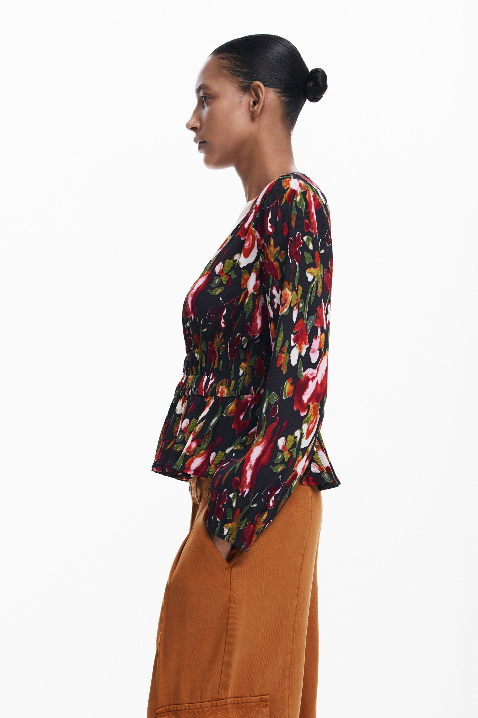 Blusa flores