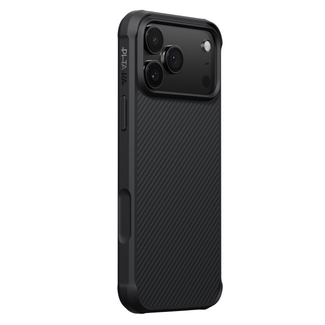 iPhone 17 Pro Max MagEZ ProGuard MagSafe Case Aramid Schutzhülle (KI1701MGPM) - Schwarz (Carbon)