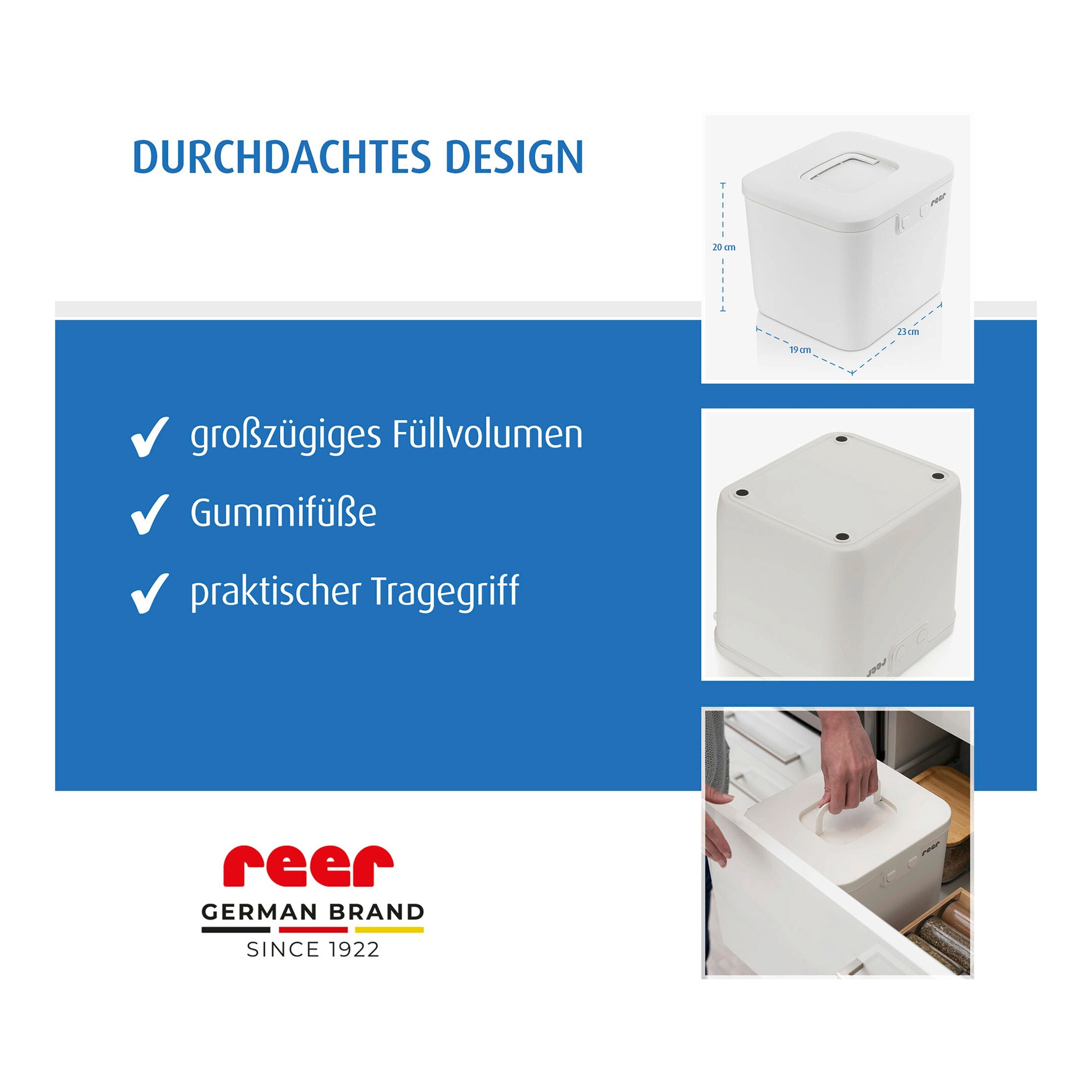 reer SafeContainer kindersichere Aufbewahrungsbox