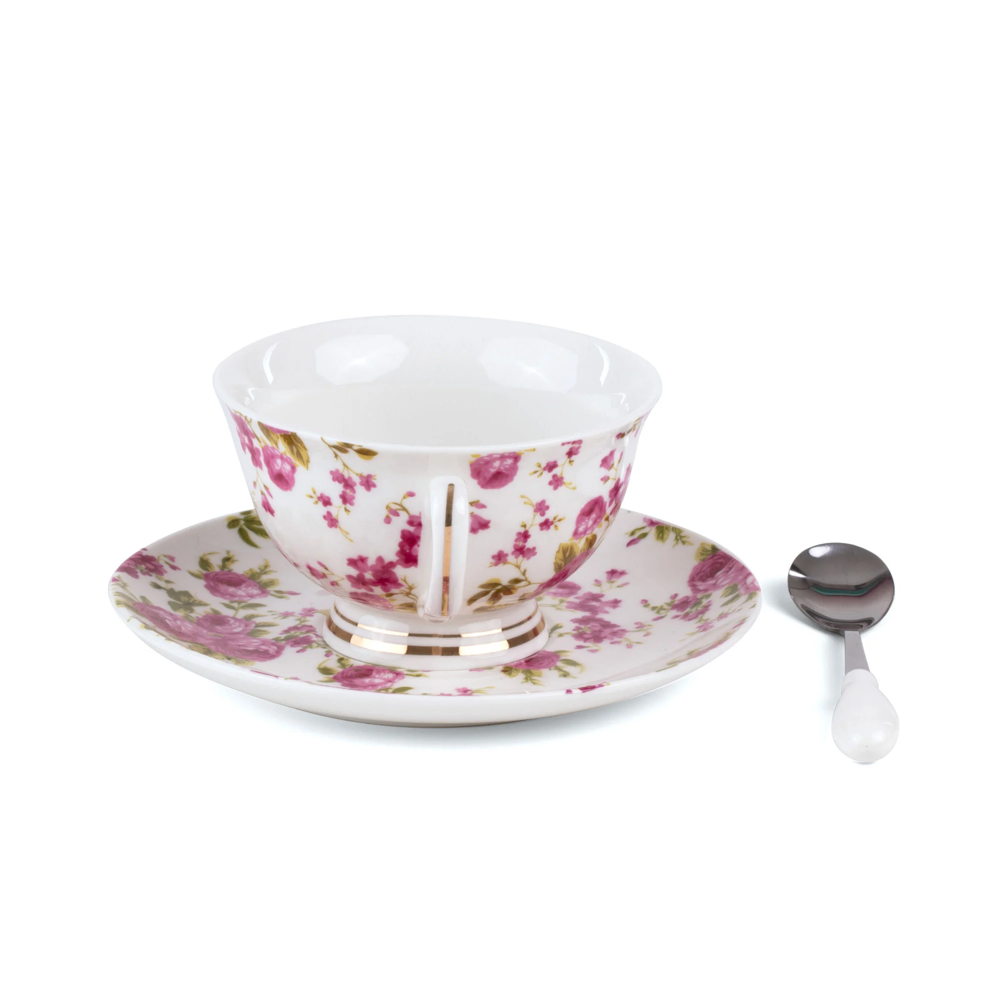 GUILTLESS - BONA DEA - Tasse à thé céramique | Rose