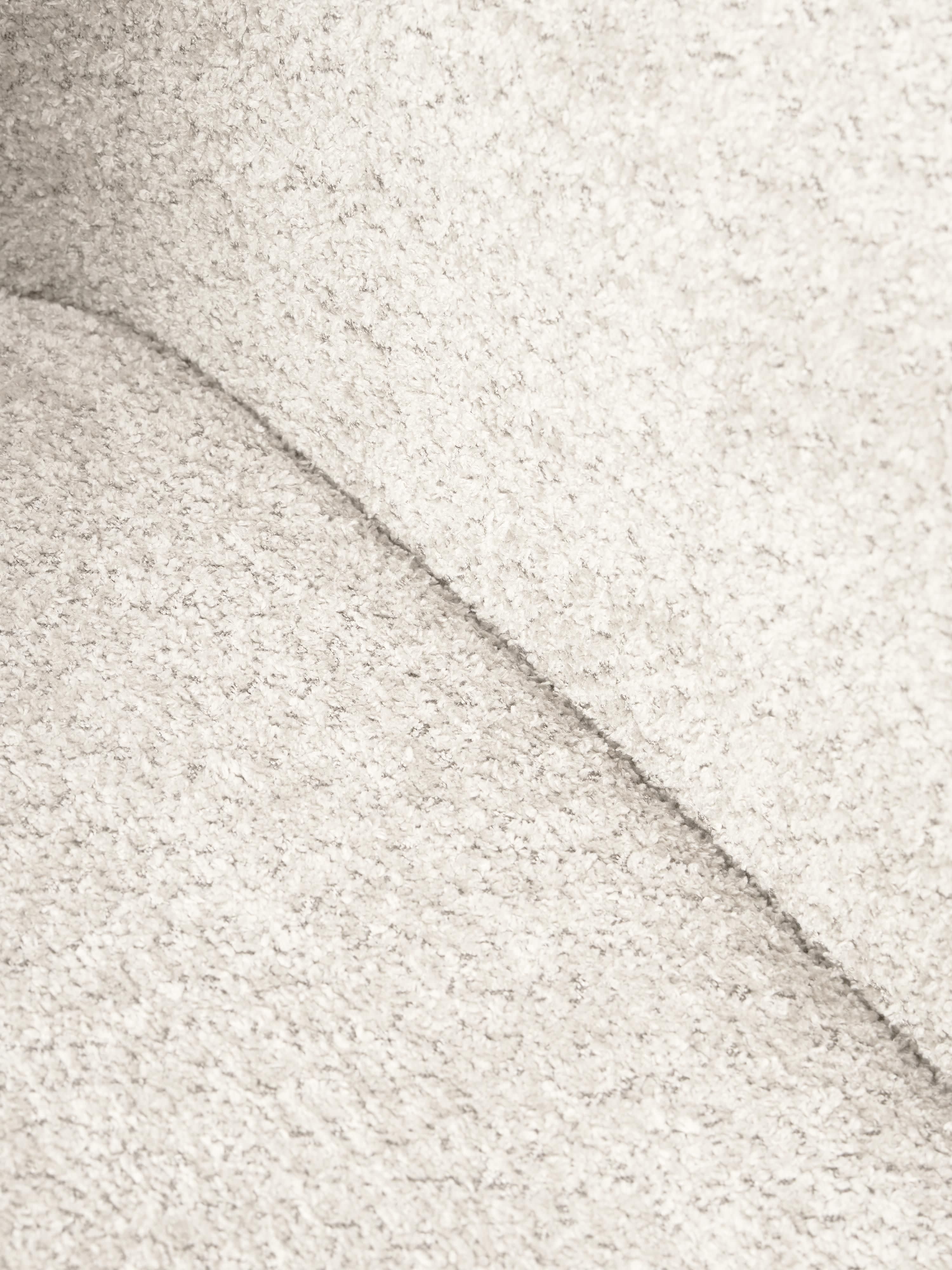 Slaapfauteuil Eliot uit teddy-bouclé