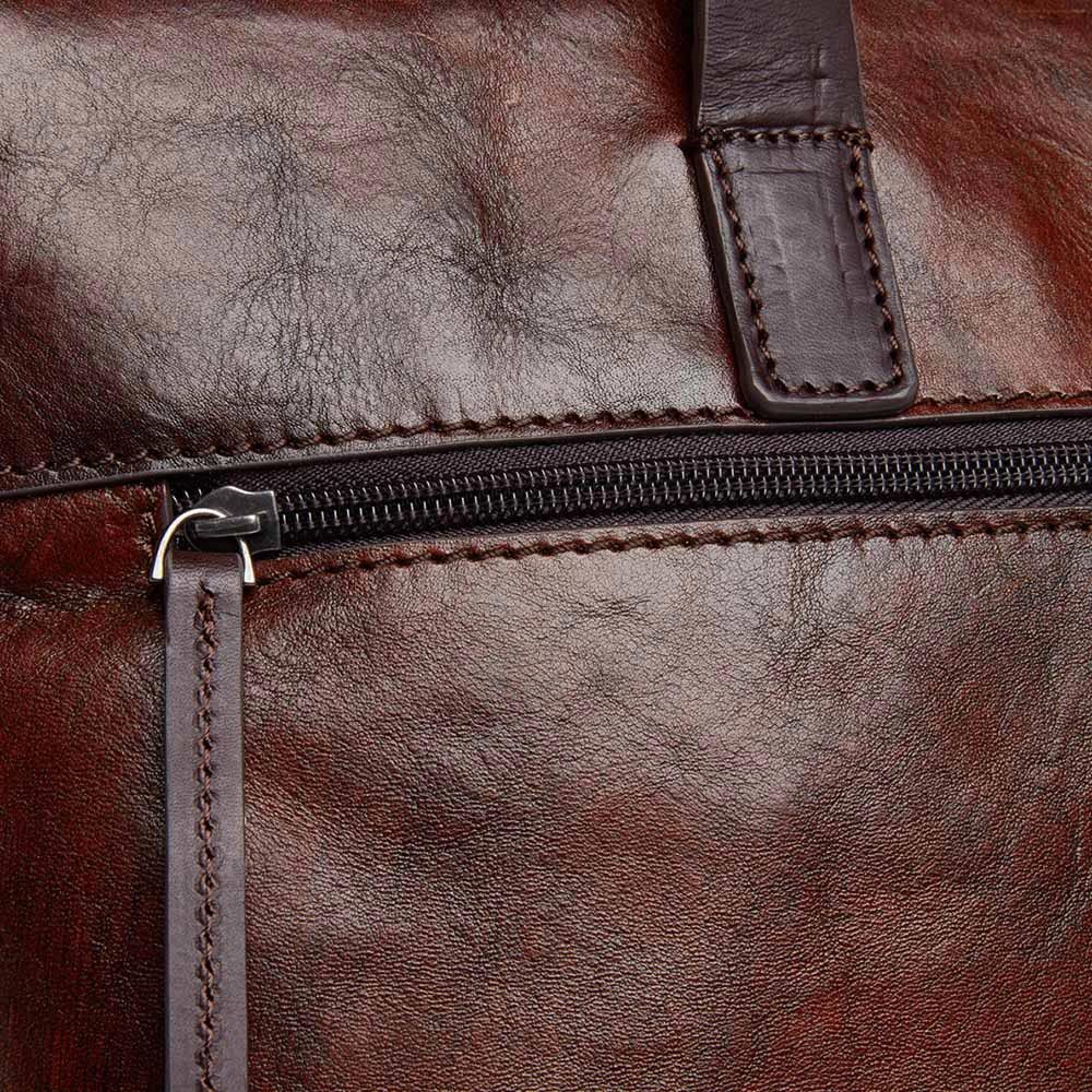 Castelijn & Beerens Rien Laptop Schoudertas 15.4'' RFID cognac