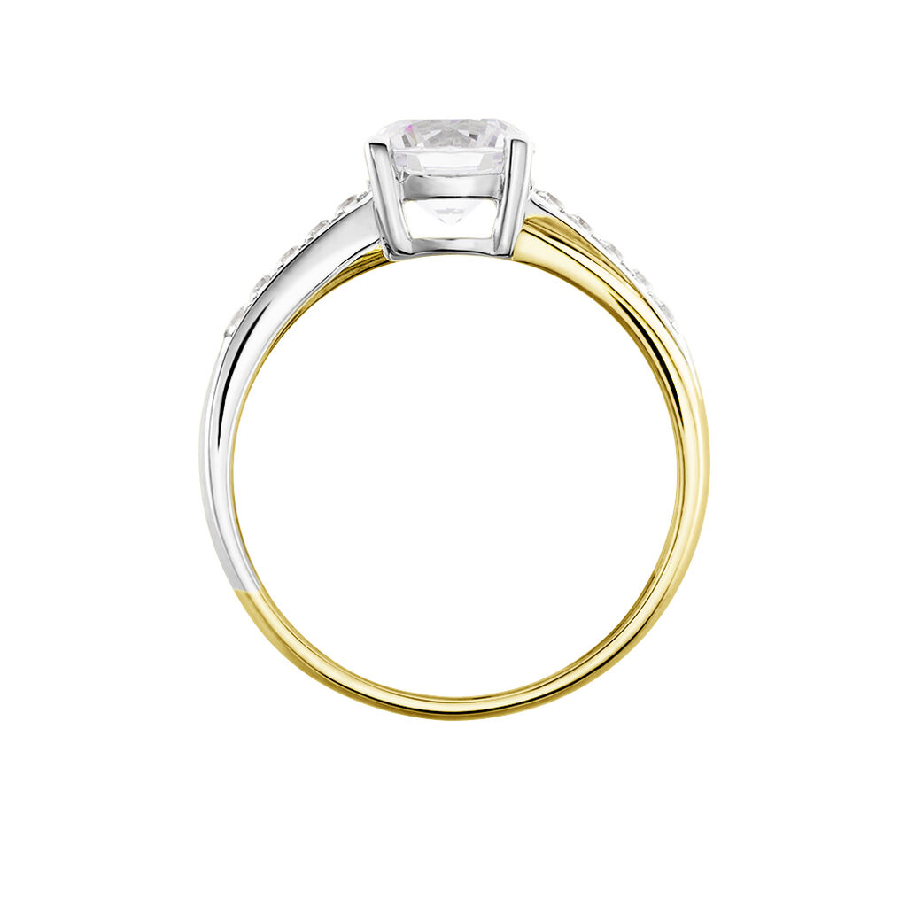 Bague Or Jaune Nerthus Oxyde