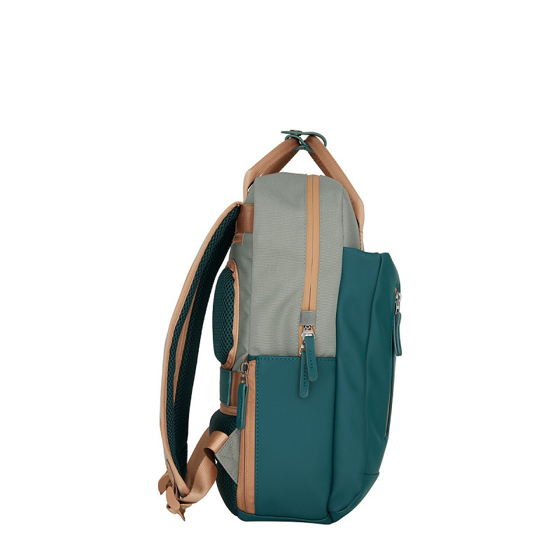 New Rebels Ferron Miami Backpack Laptop 13 inch Petrol
