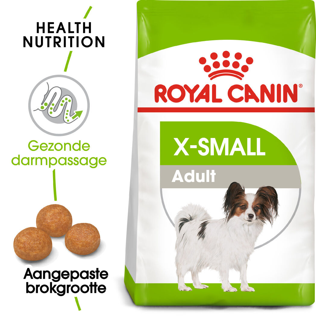 Royal Canin X-Small Adult - Hondenvoer - 0.5 Kilogram - gevogelte