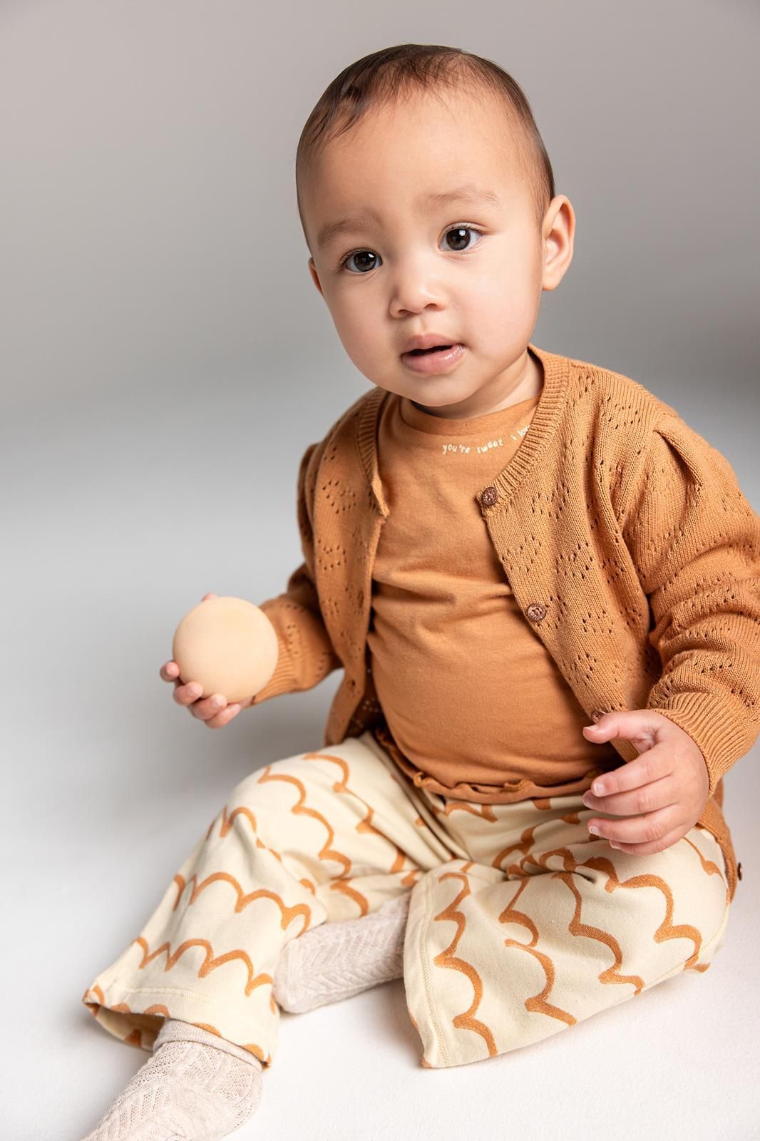 Noppies Baby Longsleeve Tacony - Biscuit